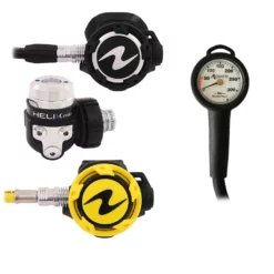 AQUALUNG PACK DETENDEUR HELIX PRO AVEC OCTOPUS HELIX ET MANOMETRE AQUATYS 300 B