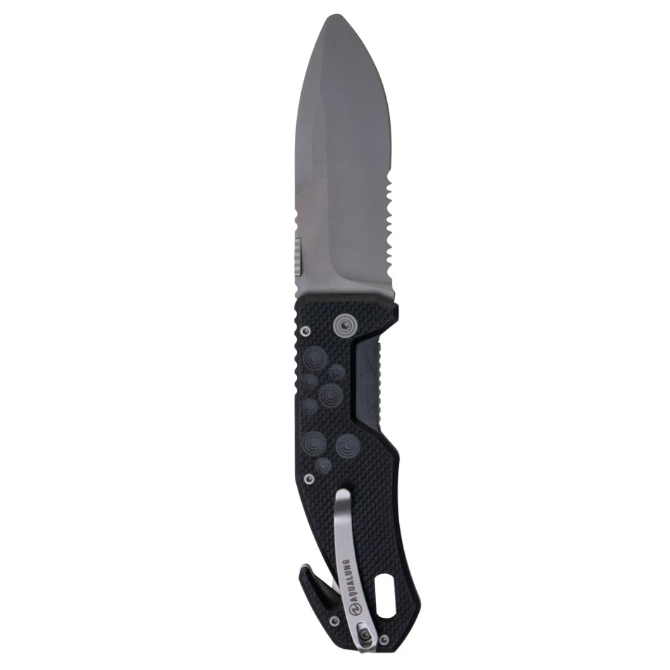 AQUALUNG TACTICAL RESCUE KNIFE Couteau Pliable De Plongée Sous Marine