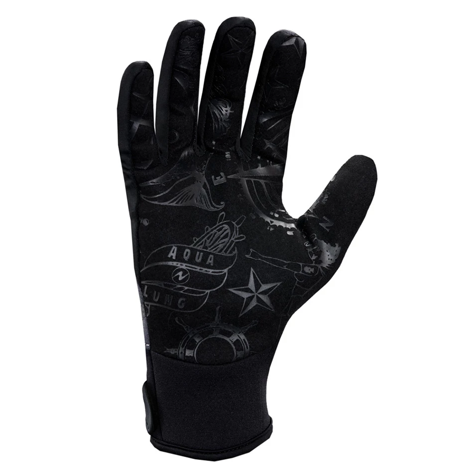 AQUALUNG ADMIRAL III Noir/gris Gants Homme – Image 3