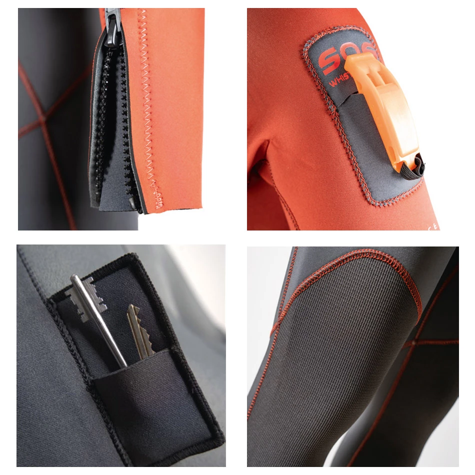 BEUCHAT AQUATREK Combinaison De Marche Aquatique 5/4/3 Mm Femme – Image 3