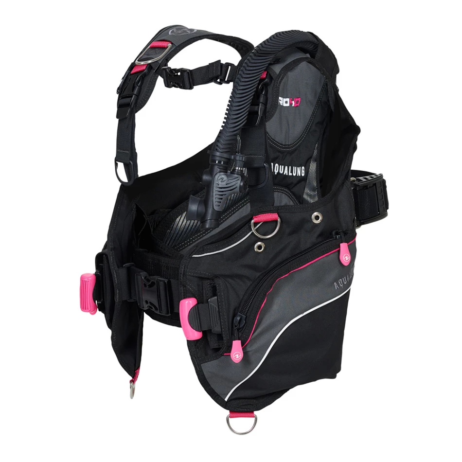 AQUALUNG PRO HD NOIR/ROSE Gilet Stablisateur Femme – Image 2
